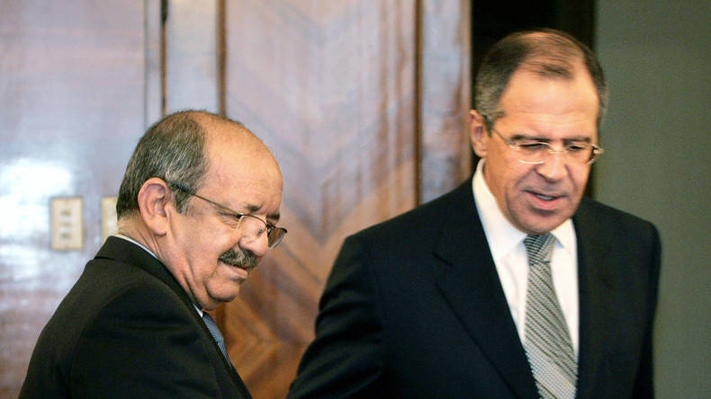 Abdelkader Messahel and Sergei Lavrov EDM April 17 2018