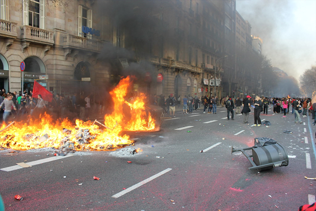 Russia tested an ability to block transport infrastructure by hybrid instruments