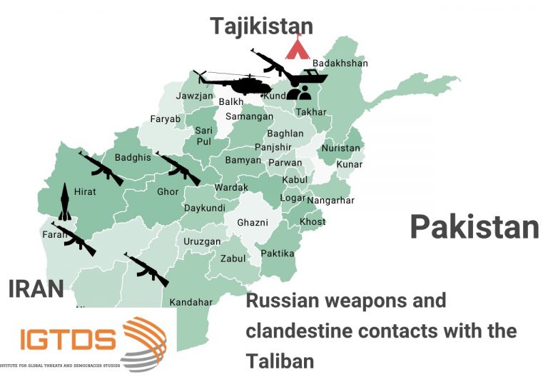 Russian Weapons and clandestine contacts with the Taliban