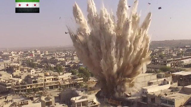 In Syria Russia destroyed the Assad opposition resource base rather than fought against the IS