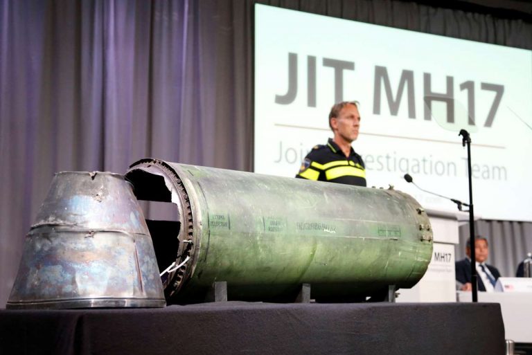MH17 court hearings in The Hague: simulation