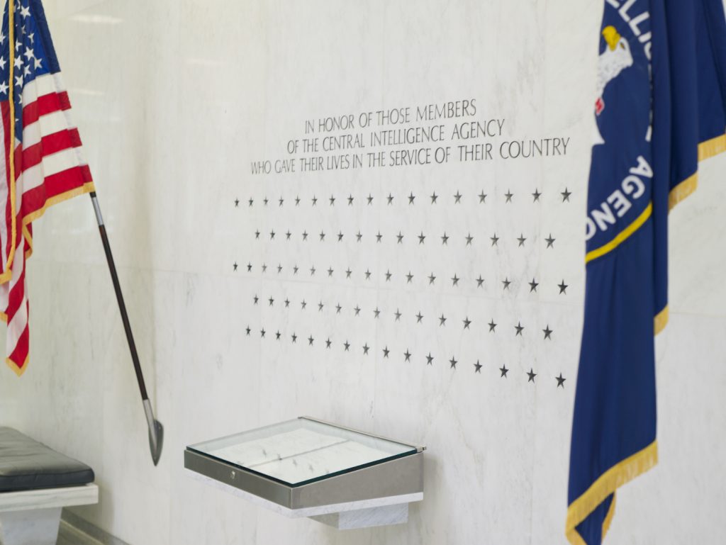 CIA OHB Lobby Memorial Wall