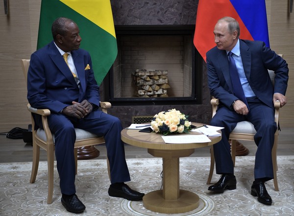 Russia backs Condé ‘s third term in Guinea