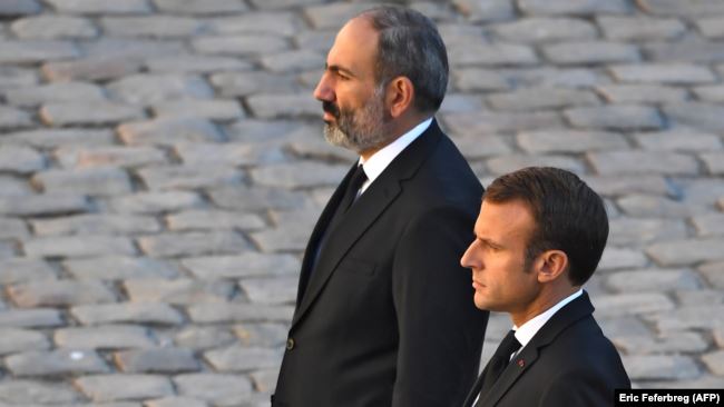 To recognize independence of Karabakh as a way to work on NATO and a test case to alter boundaries