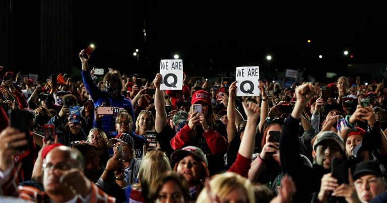 Moscow espouses QAnon and other conspiracy theories