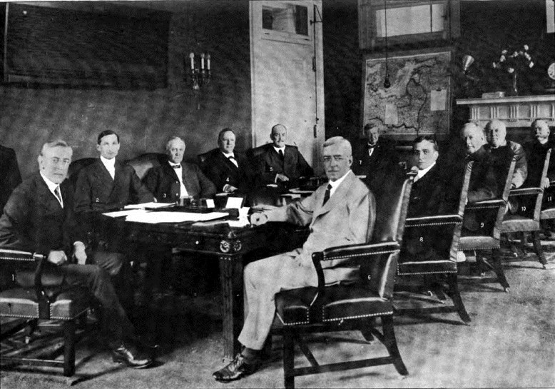 Americana Wilson Woodrow War Cabinet