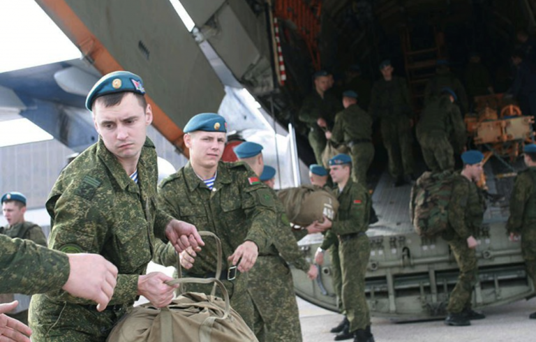 Why does Serbia demand the construction of a Russian military camp in Balkans?
