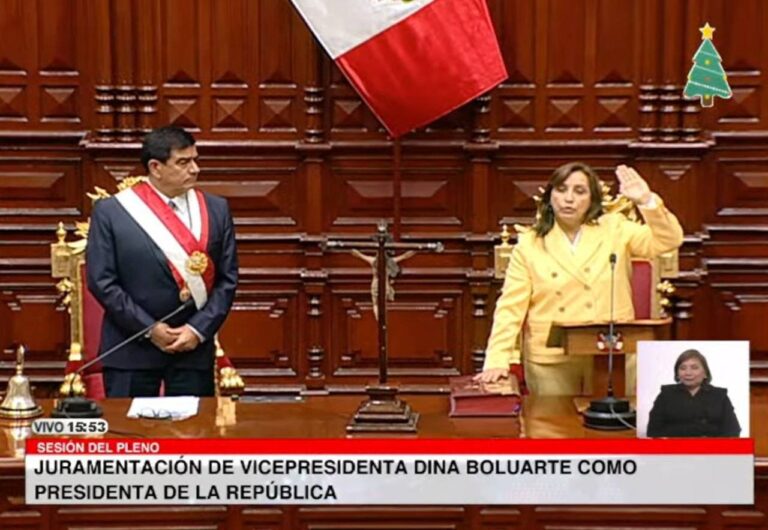 Peru president removed from office, charged with rebellion.