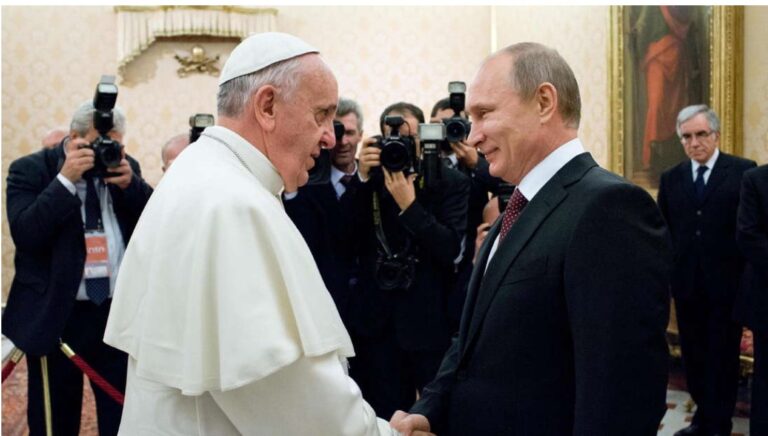 Kremlin seeks to exert influence on Pope Francesco