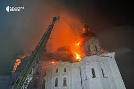 Russian strike on a UNESCO World Heritage Site